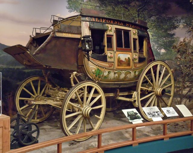 The Stagecoach at the Autrey Museum